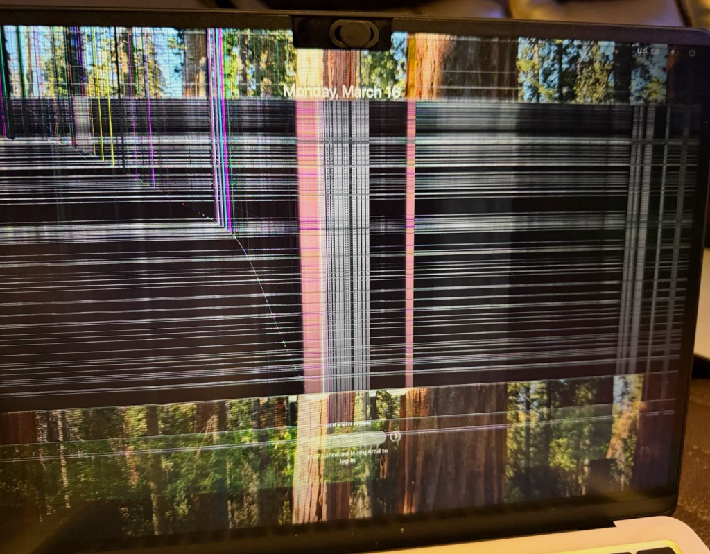 MacBook Air M4 A3240 2025 13" LED LCD Screen Display Assembly DEFECTIVE AS IS