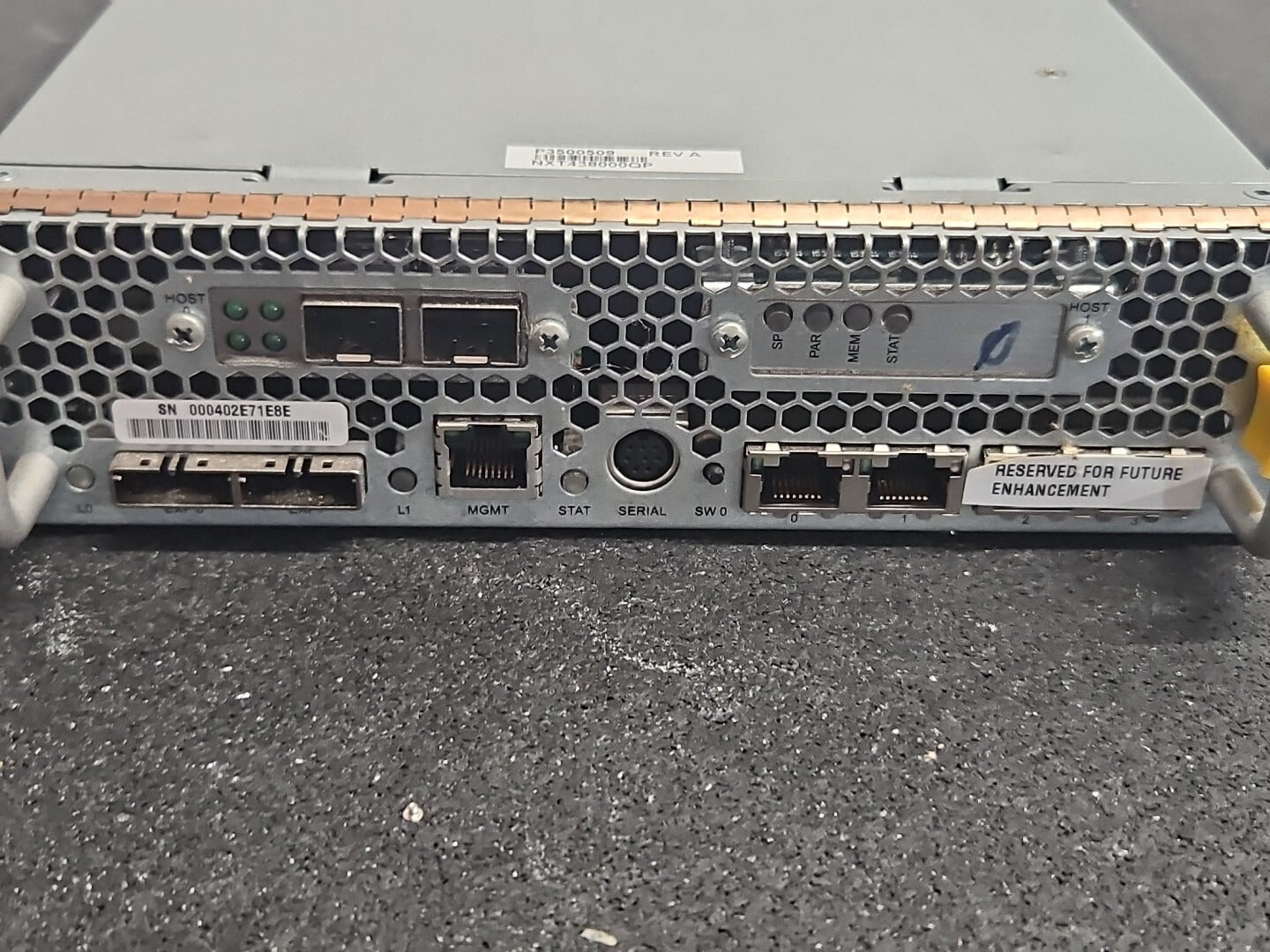 Nexsan Imation E60VT SAN Storage System 10GB Ethernet Controller Module P3500509