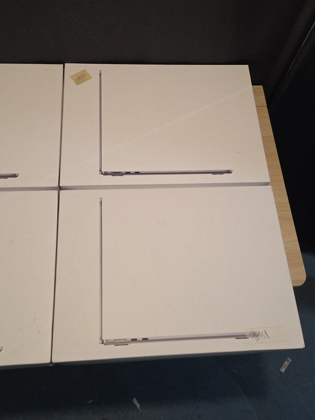 LOT 4 Apple MacBook Air 13" A3113 Slvr/Space Gr Box w/ Insert BOX ONLY NO DEVICE