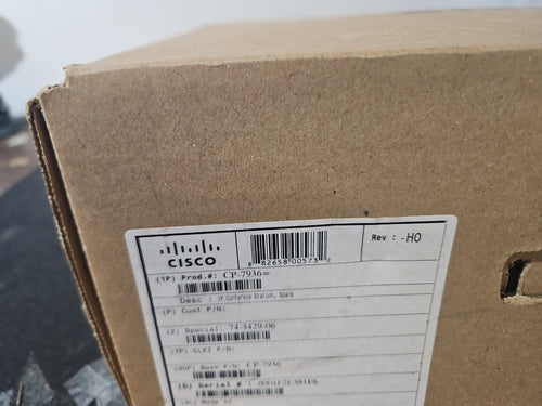 Cisco Unified IP Conference Station Phone Model 7936 CP-7936 74-3429-02 OPEN BOX