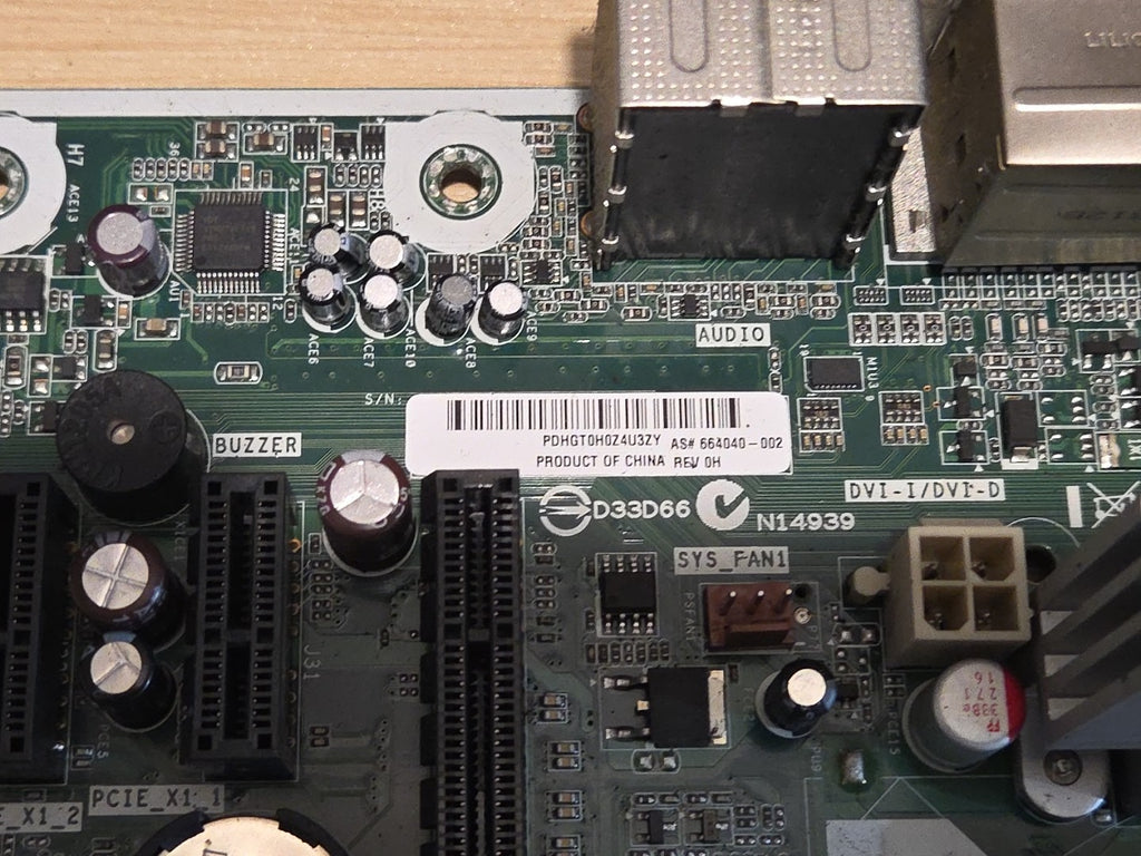 HP Pavilion HPE LGA1155 DDR3 IPMMB-FM Desktop Motherboard 664040-002 664040-001