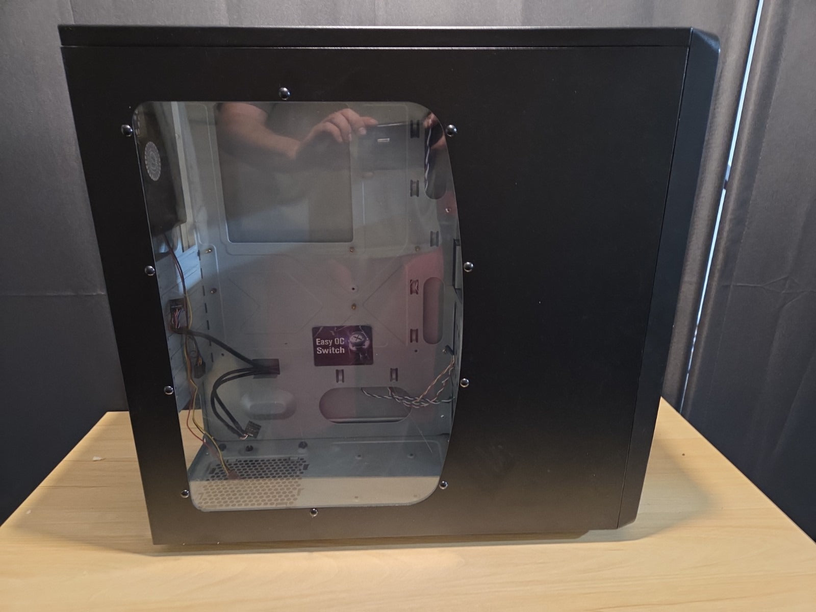 Cooler Master Elite 311 Mid Tower Desktop Computer Case w/Window Blue RC311 USED