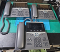 LOT 3 Cisco CP-8851 IP Phones CP-8851-K9 Cord & Handset FOR PARTS OR REPAIR