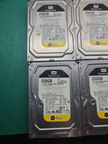 LOT 10 Western Digital WD2503ABYX/Z/S Enterprise/Durability 250GB 72KRPM 3.5 HDD