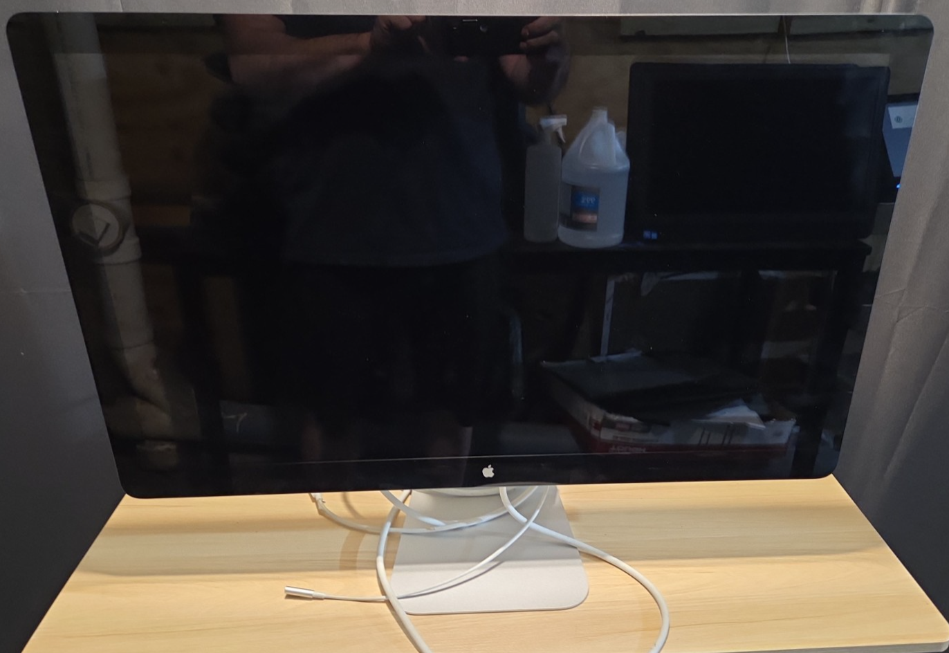 Apple Thunderbolt Display 27 Inch 2011 A1407 MagSafe 1 LCD Monitor w/ Power Cord