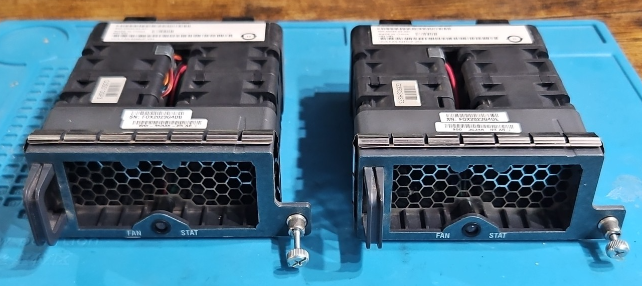 LOT 2  Cisco UCS V03 6248UP Fan Modules 800-40045-03 A0+ 800-35348-03 A0+