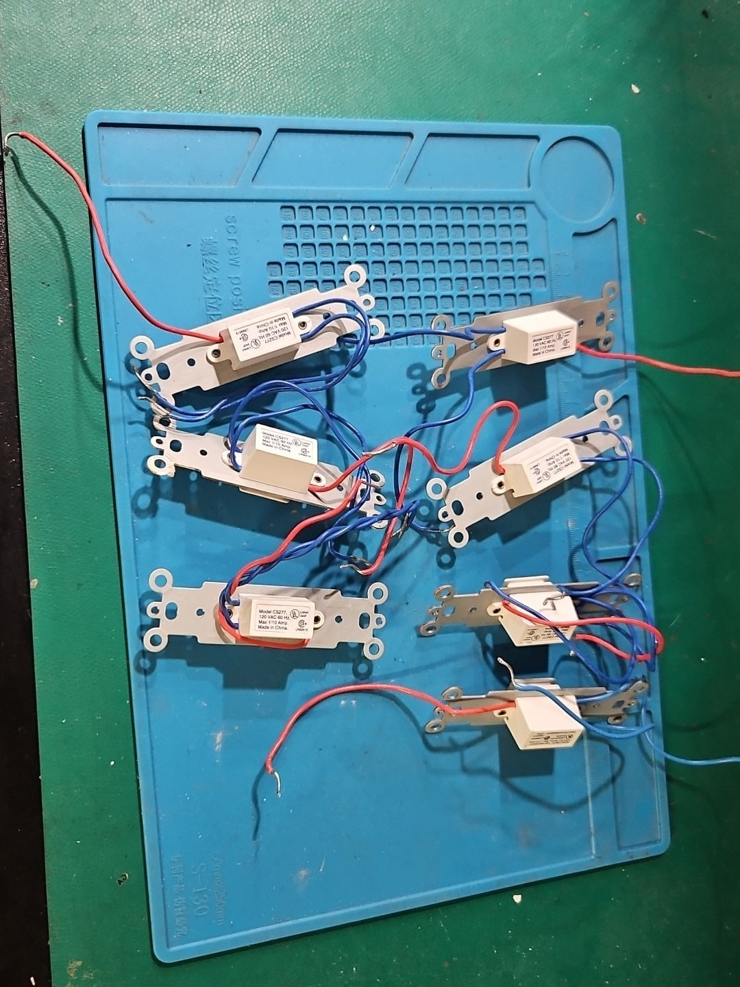 LOT 7 CS277 Slave Companion Wall Home Automation Switches FOR PARTS OR REPAIR