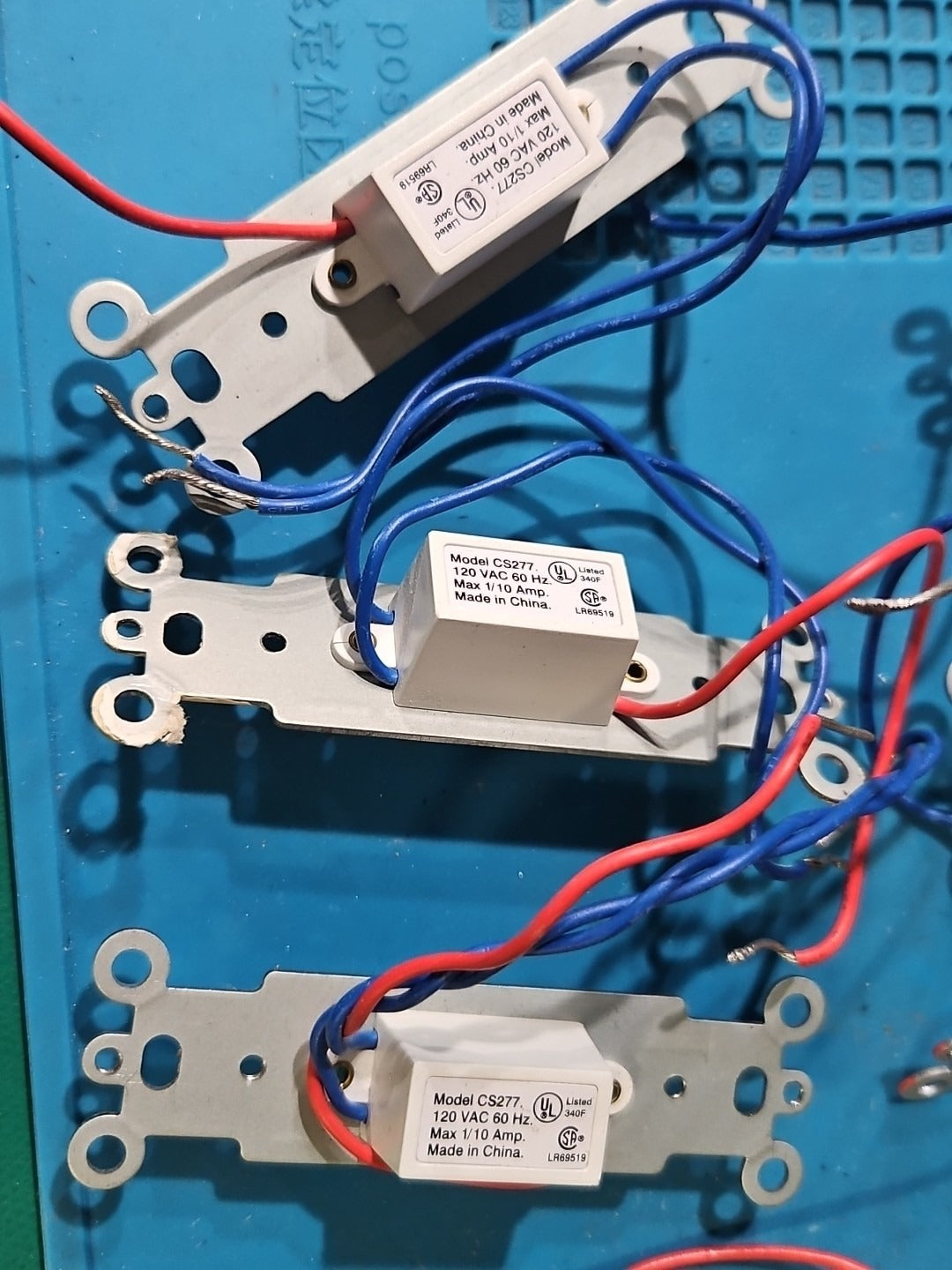 LOT 7 CS277 Slave Companion Wall Home Automation Switches FOR PARTS OR REPAIR