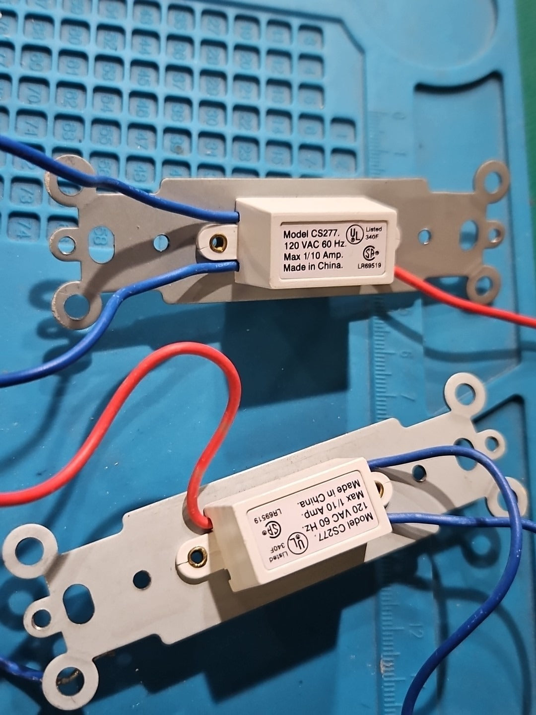 LOT 7 CS277 Slave Companion Wall Home Automation Switches FOR PARTS OR REPAIR