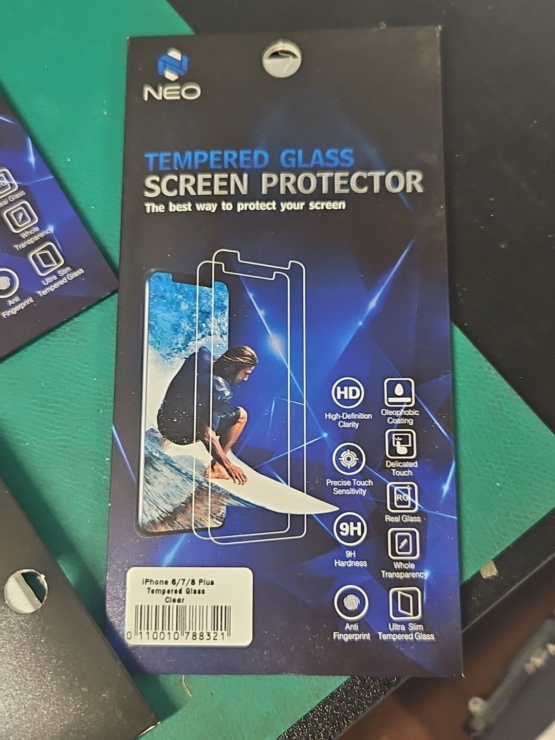 LOT 9 Neo Tempered Glass Screen Protectors Apple iPhone 6/7/8 Plus