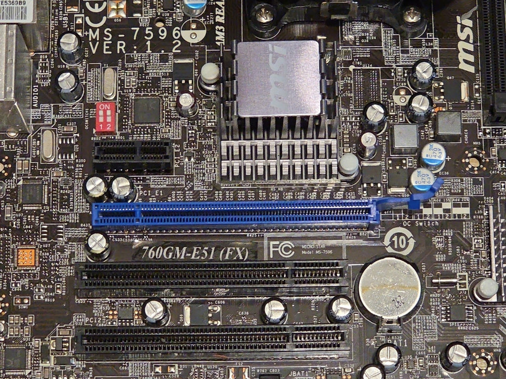 MSI 785GM-E65 Socket AM3 DDR3 Desktop mATX Motherboard w/AMD Phenom II+I/O Plate