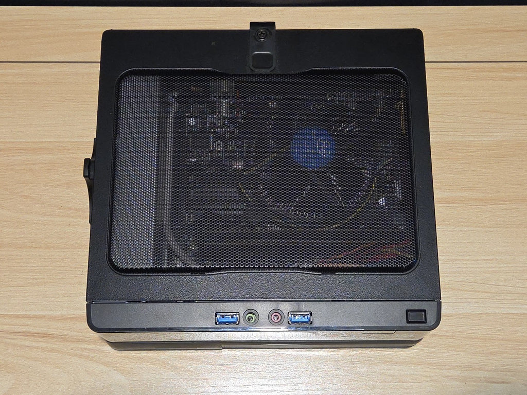 Generic Intel Pentium G4400 3.3GHz CPU 16GB RAM 480GB SSD Black Chassis ITX PC