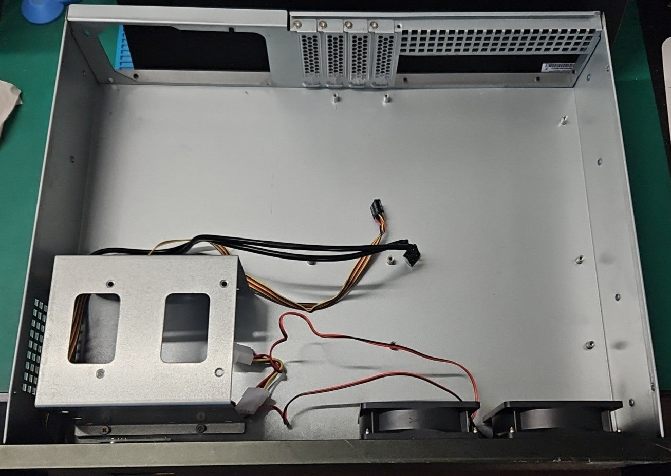 Generic Black 2U Rackmount ATX Micro ATX ITX Server Case Computer Chassis w/Fans