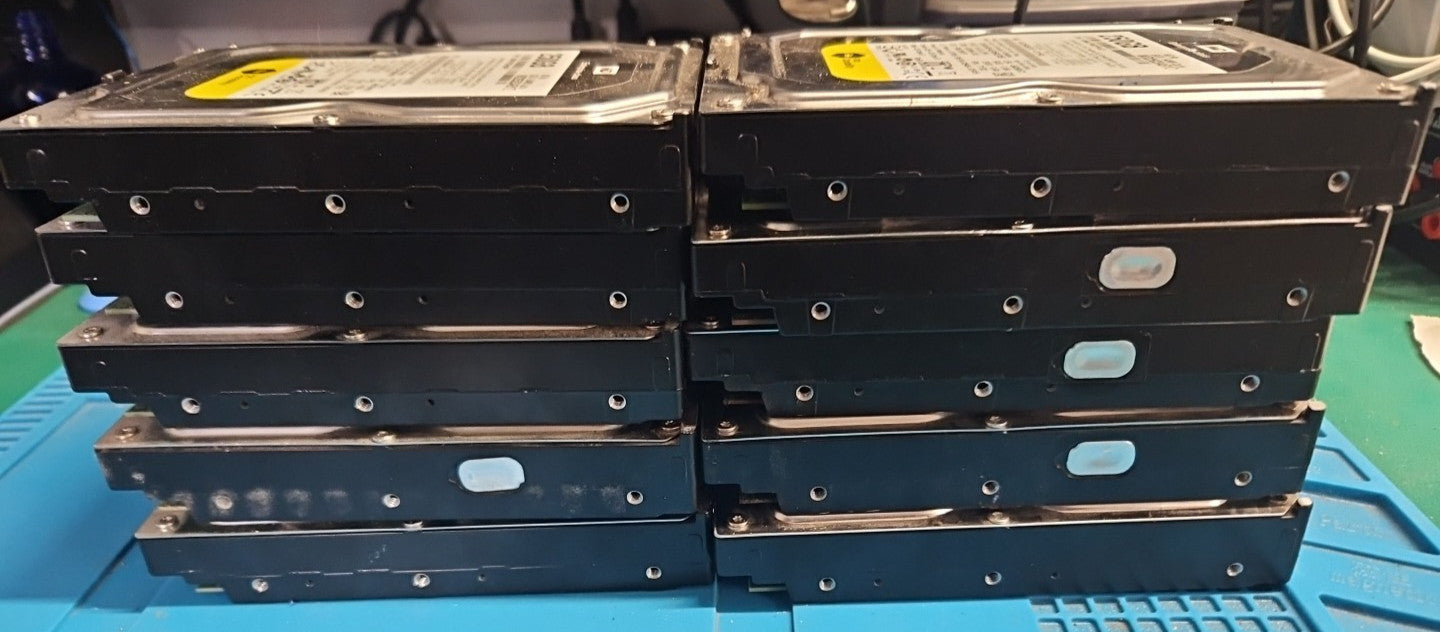 LOT 10 Western Digital WD2503ABYZ WD22503ABYX WD2502ABYS 250GB 7200RPM 3.5 HDDs