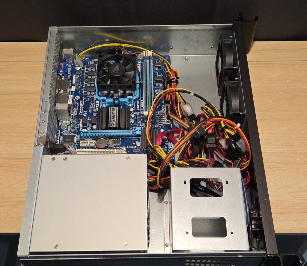 Generic AMD Athlon 270 x2 3.4GHz CPU 8GB RAM Server 2U Rackmount Chassis NO HDDs
