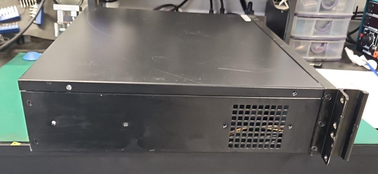 Generic Black 2U Rackmount ATX Micro ATX ITX Server Case Computer Chassis w/Fans