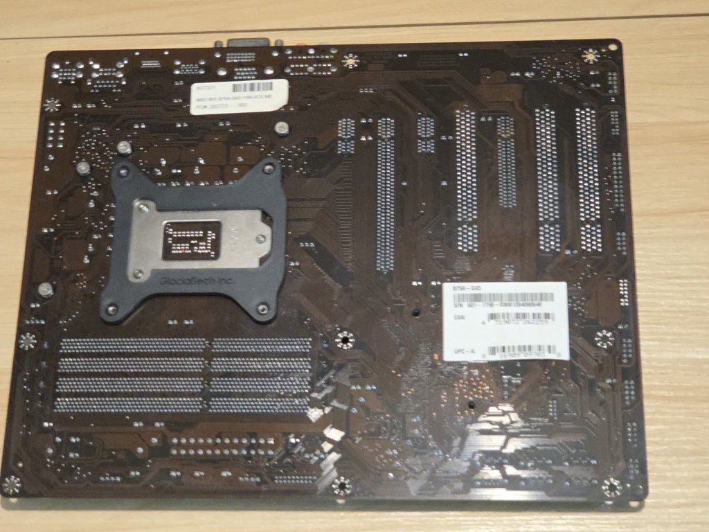 MSI B75A-G43 Socket LGA1155 DDR3 SDRAM Desktop ATX Motherboard with I/O Plate