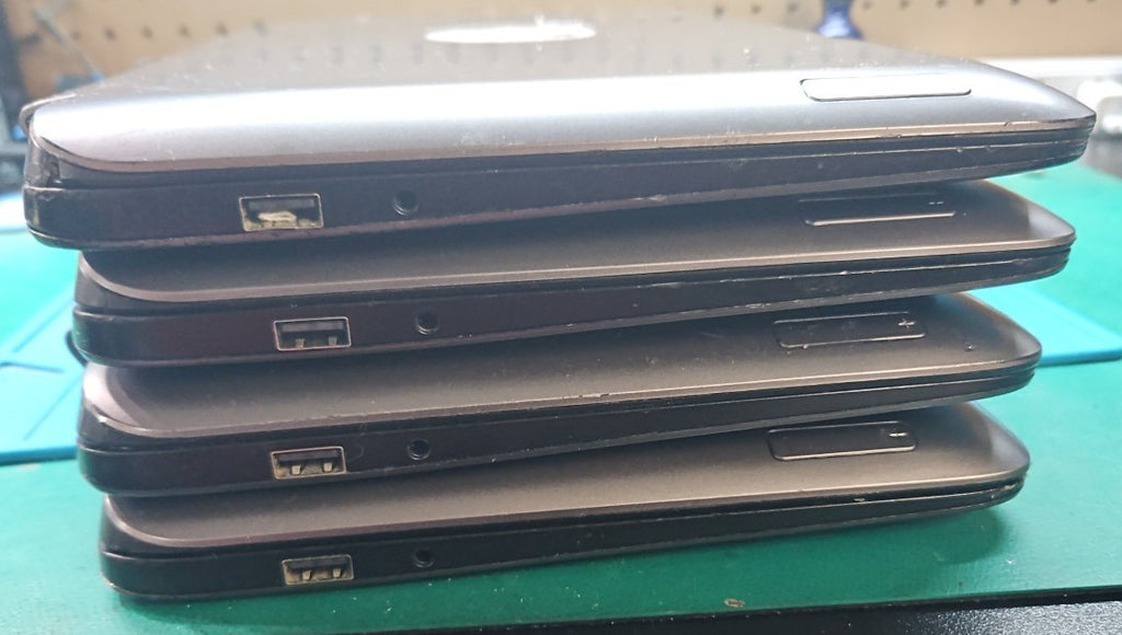 LOT 4 HP Pro x2 410 G1 11.6" i5-4202Y 1.6GHz 4GB 2-in-1 Laptops FOR PARTS AS IS