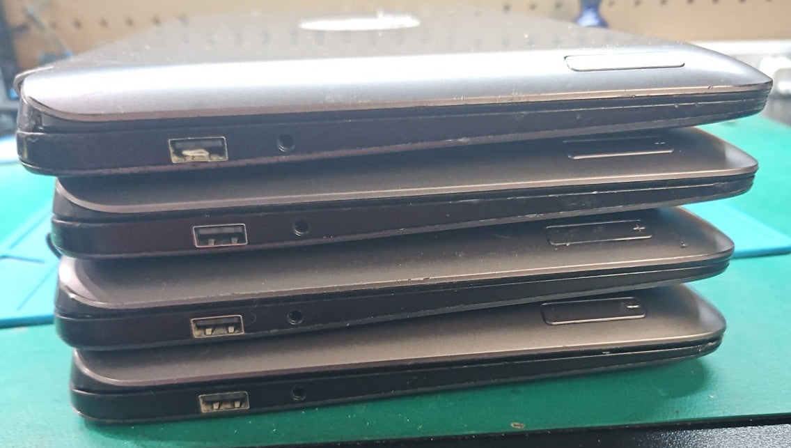 LOT 4 HP Pro x2 410 G1 11.6" i5-4202Y 1.6GHz 4GB 2-in-1 Laptops FOR PARTS AS IS