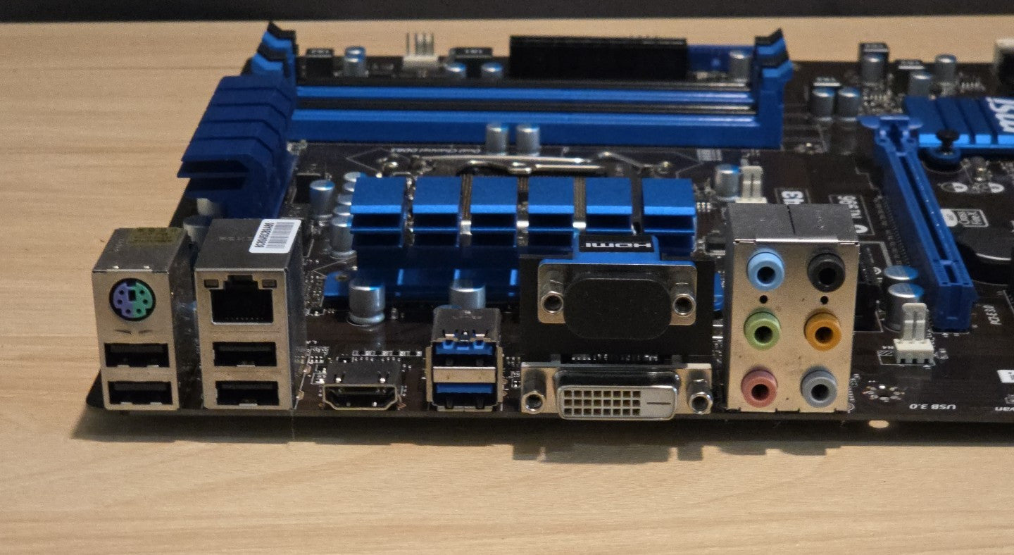 MSI B75A-G43 Socket LGA1155 DDR3 SDRAM Desktop ATX Motherboard with I/O Plate