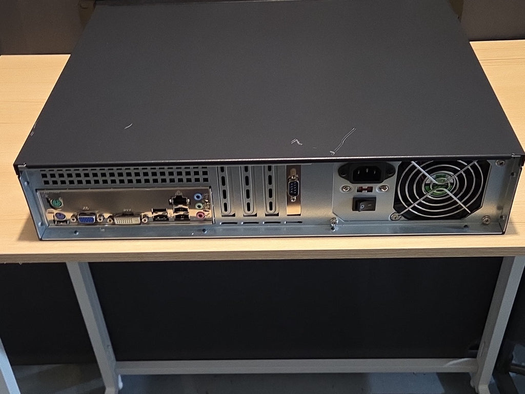 Generic AMD Athlon 270 x2 3.4GHz CPU 8GB RAM Server 2U Rackmount Chassis NO HDDs