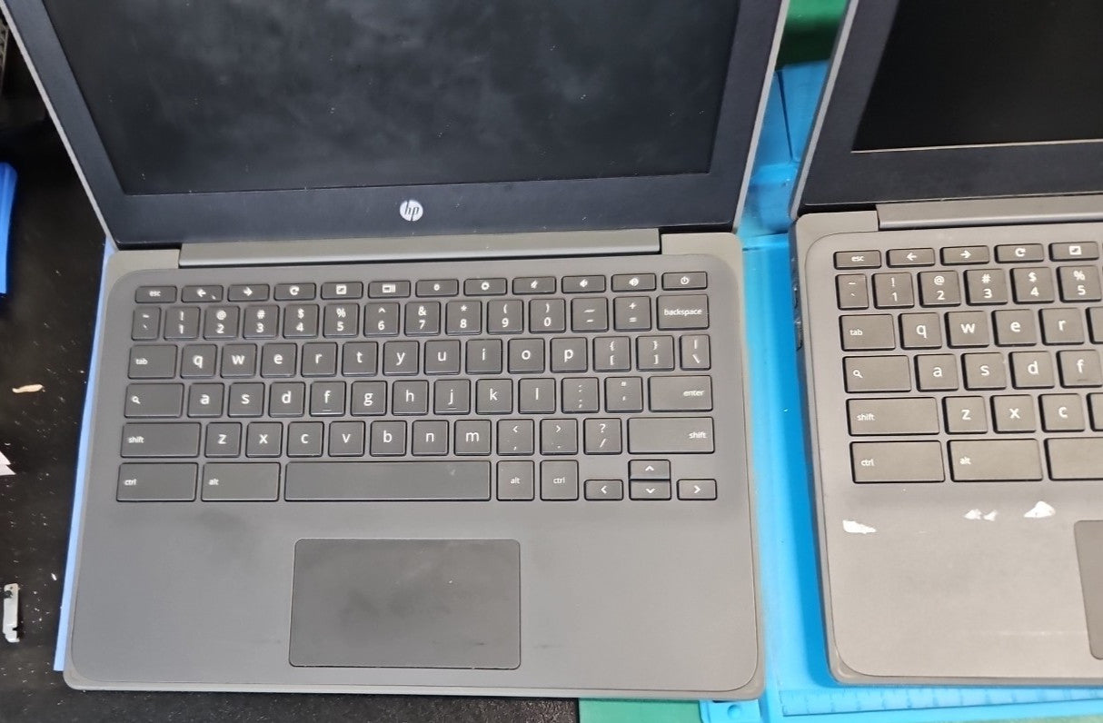 LOT 3 HP Chromebook 11A G8 EE 11.6″ AMD A4‑9120C 1.6GHz CPU 4GB 32GB BOOTS AS IS